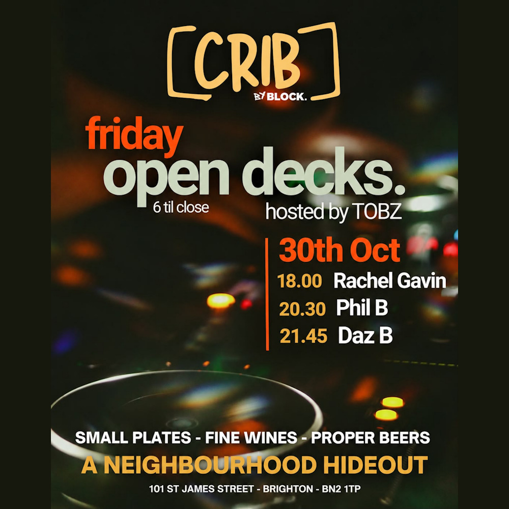 DJ Phil B - 30/10/2026 @ Block Bar Brighton | Phil B Mashups