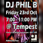 DJ Phil B - 23/10/2026 7-11PM @ Tempest Brighton | Phil B Mashups